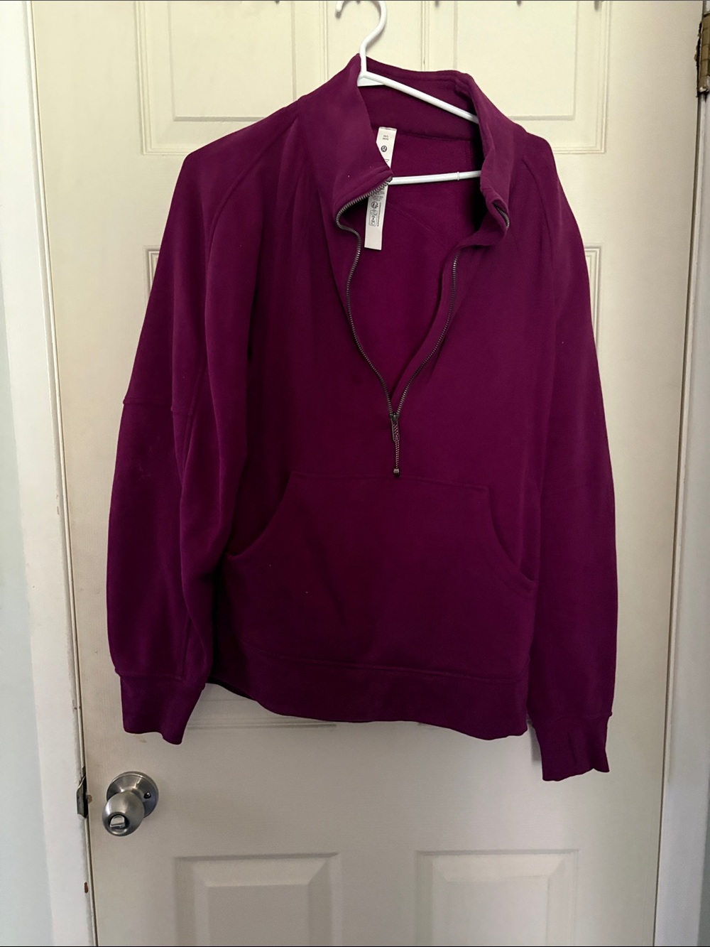lululemon athletica Women's Quarter-Zip Pullover in Plum